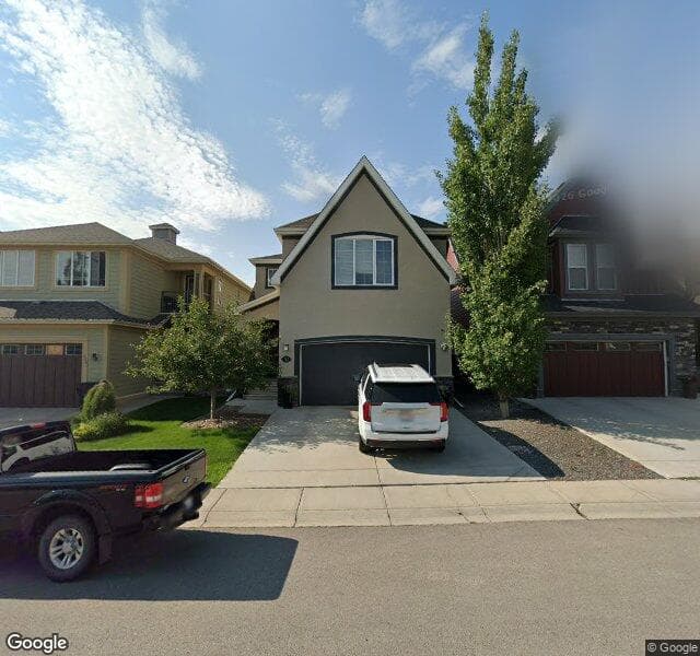 Street view of 382 Mahogany Terrace SE, Calgary