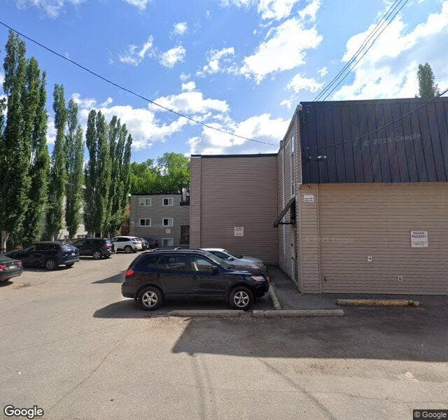 Street view of 306-10210 122 Street NW, Edmonton