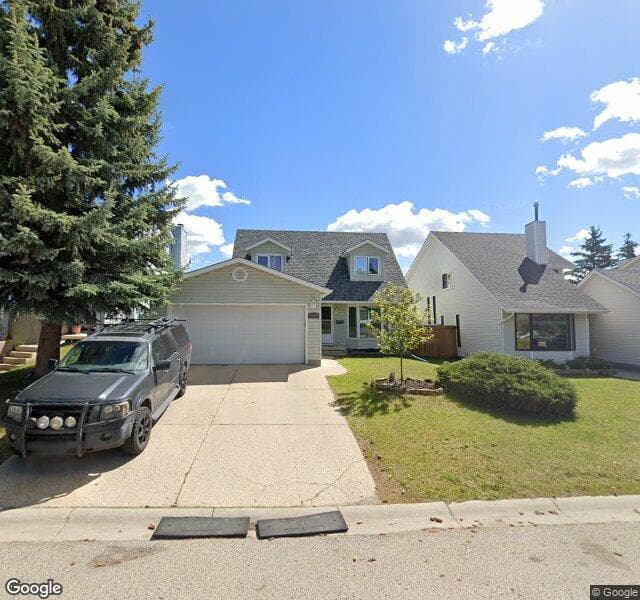 Street view of 1248 Ranchview Road NW, Calgary