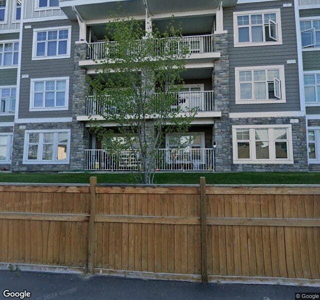 Street view of 1111-11 Mahogany Row SE, Calgary