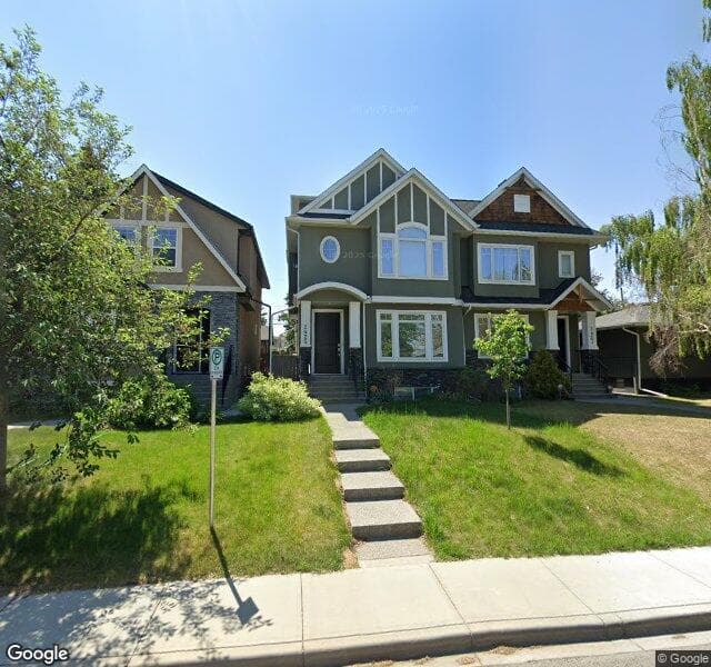 Street view of 2425 22A Street NW, Calgary