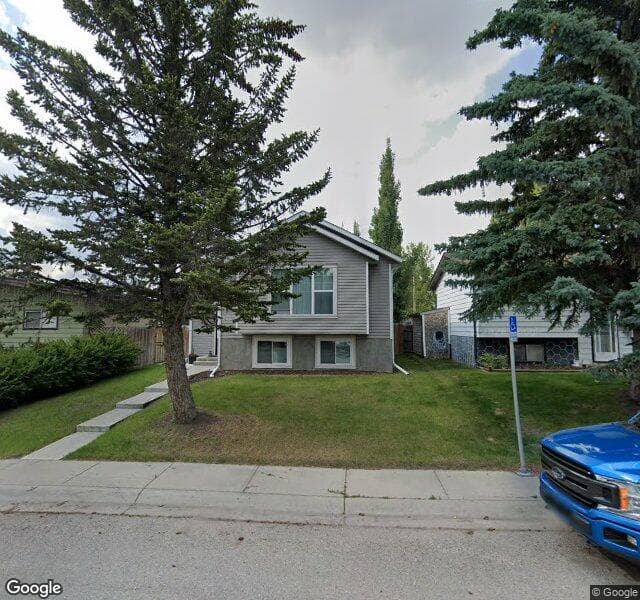 Street view of 219 Dover Ridge Close SE, Calgary