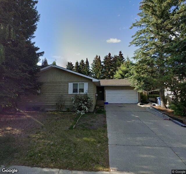Street view of 124 Valencia Road NW, Calgary