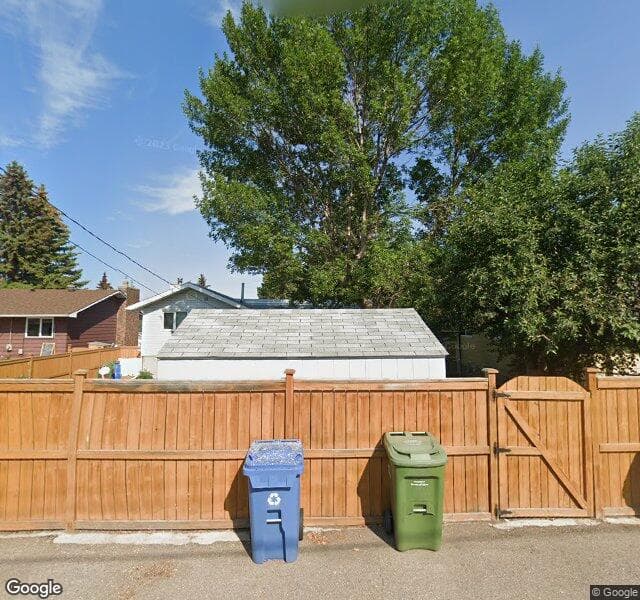 Street view of 132 Queensland Place SE, Calgary