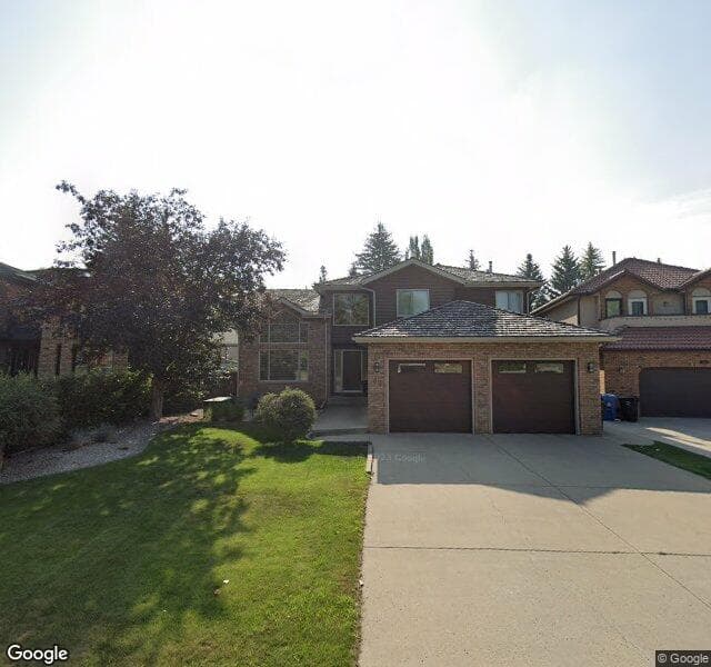Street view of 43 Oakmount Court SW, Calgary