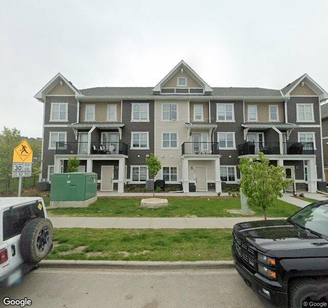 Street view of 1108 Cranbrook Walk SE, Calgary