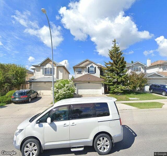 Street view of 33 Tuscany Ravine Road NW, Calgary