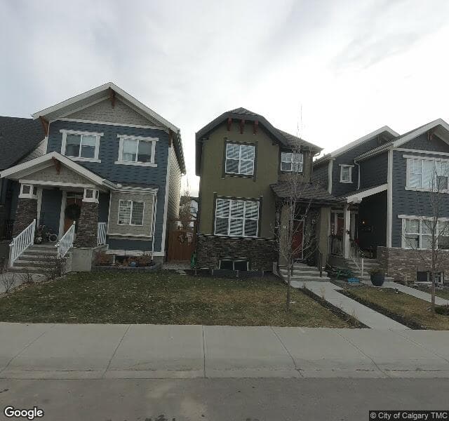 Street view of 84 Masters Heights SE, Calgary