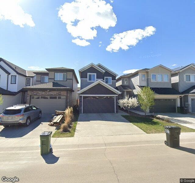 Street view of 9928 223 Street NW, Edmonton