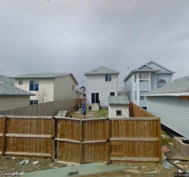 Street view of 7171 Laguna Way NE, Calgary
