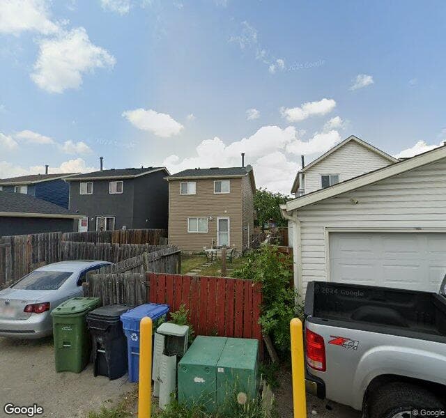 Street view of 195 Falshire Drive NE, Calgary