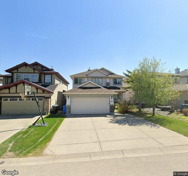 Street view of 262 Panamount Hill NW, Calgary