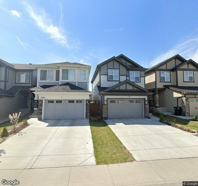 Street view of 4608 Alwood Way SW, Edmonton