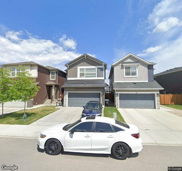 Street view of 551 Belmont Heath SW, Calgary