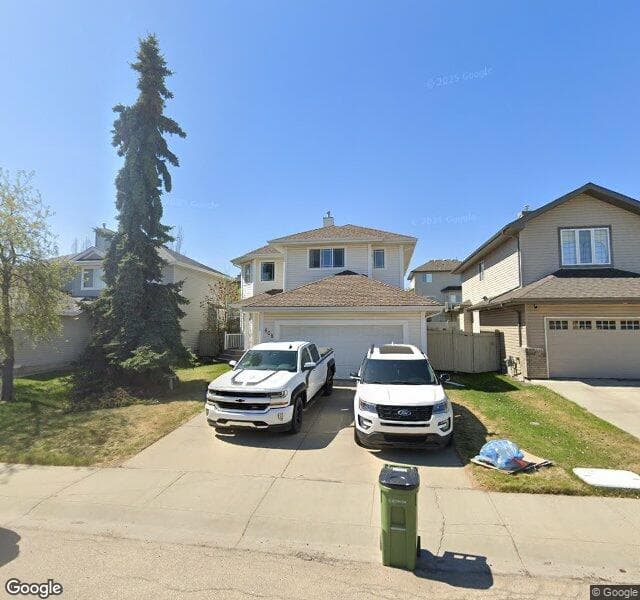 Street view of 608 Layton Court NW, Edmonton