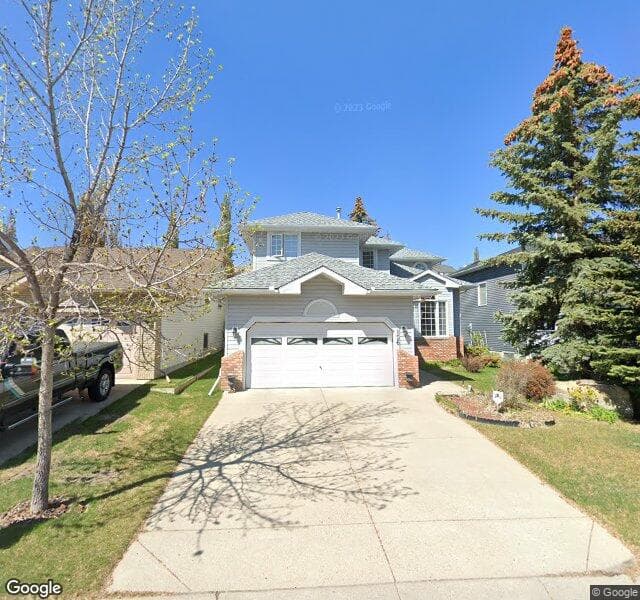 Street view of 156 Macewan Park Green NW, Calgary