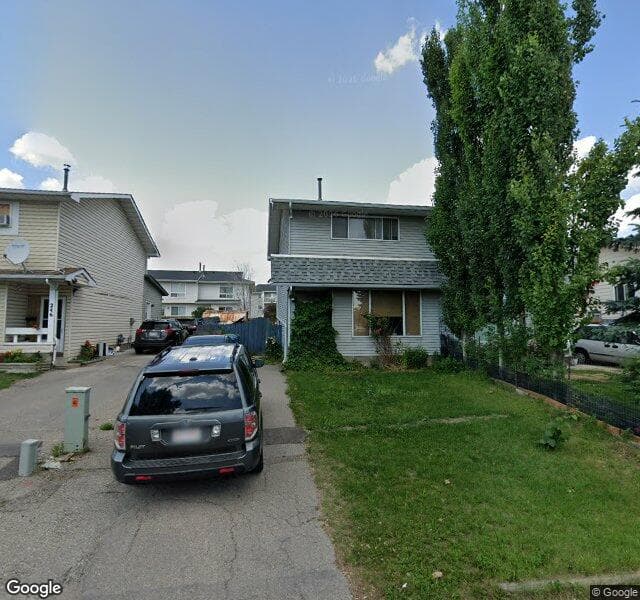 Street view of 244 Radley Place SE, Calgary