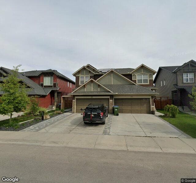 Street view of 220 Auburn Meadows Place SE, Calgary