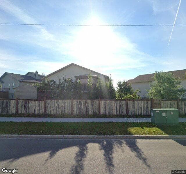 Street view of 15540 103 Street NW, Edmonton