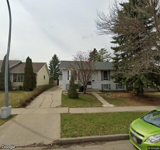 Street view of 6708 180 Street NW, Edmonton