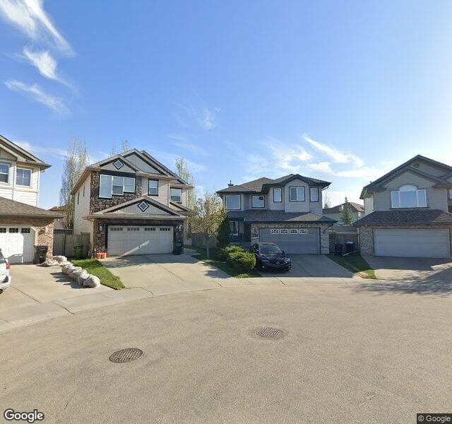 Street view of 6929 Strom Lane NW, Edmonton