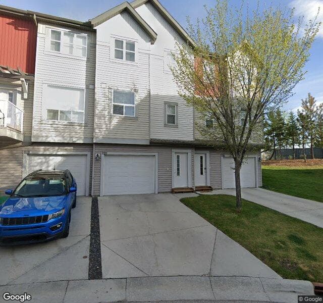 Street view of 220 Copperstone Cove SE, Calgary