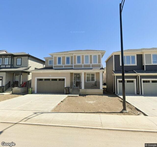 Street view of 2027 208 Street NW, Edmonton