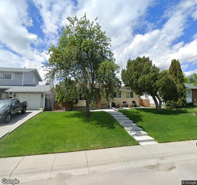 Street view of 1843 48 Street NE, Calgary