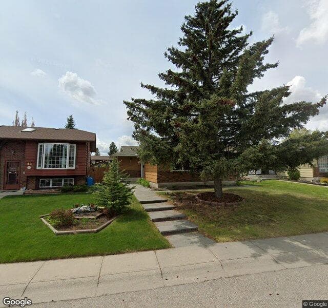 Street view of 36 Midridge Close SE, Calgary