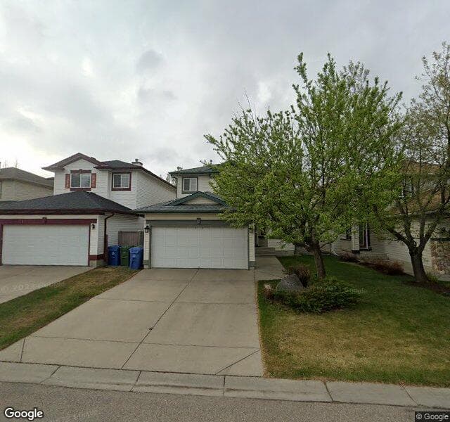 Street view of 315 Hidden Ranch Circle NW, Calgary