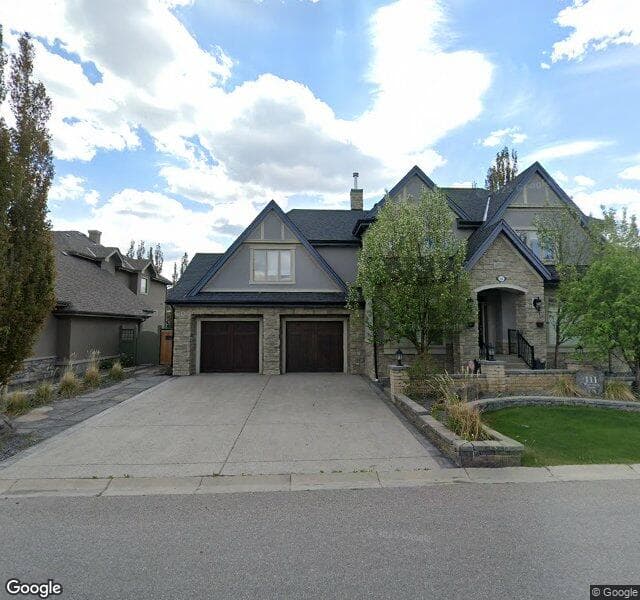 Street view of 111 Wentworth Lane SW, Calgary