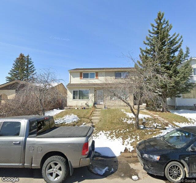 Street view of 76 Falsby Court NE, Calgary
