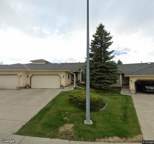 Street view of 43 Sunlake Close SE, Calgary