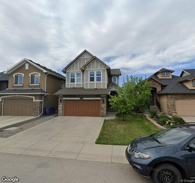 Street view of 87 Cranarch Terrace SE, Calgary