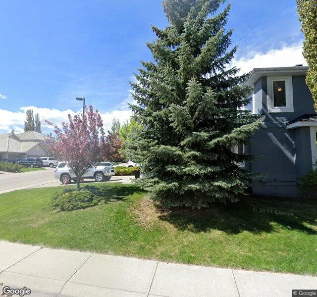 Street view of 4 Mount Alberta Green SE, Calgary