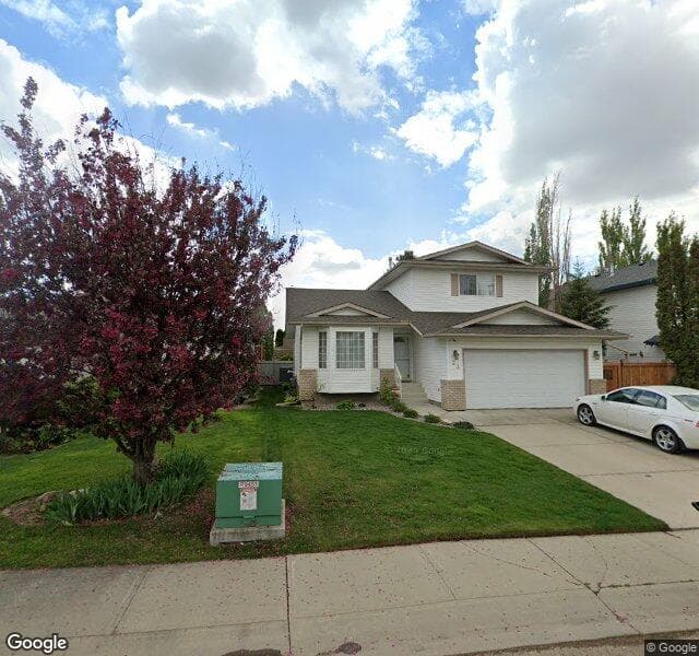 Street view of 23 Elsinore Place NW, Edmonton