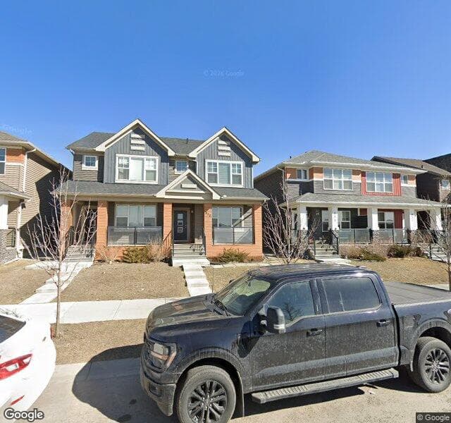 Street view of 826 Cornerstone Way NE, Calgary