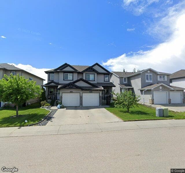 Street view of 15810 95 Street NW, Edmonton