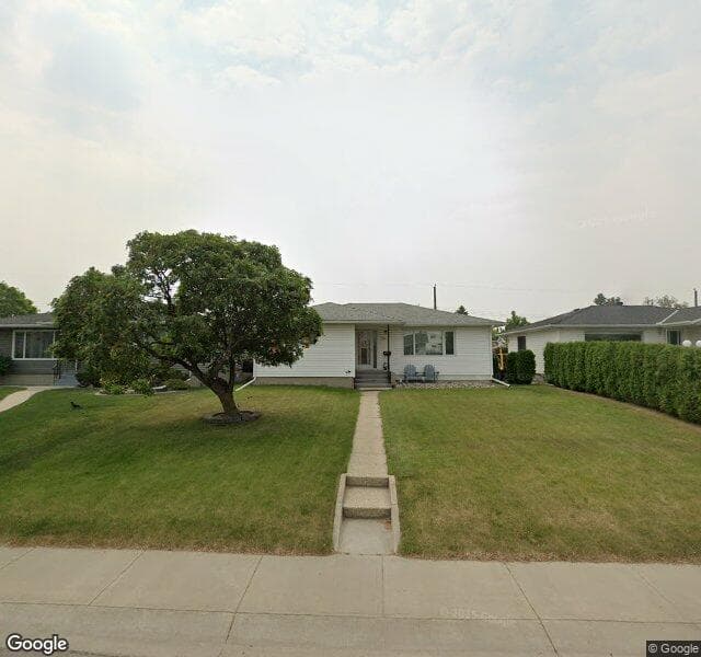 Street view of 7123 100 Avenue NW, Edmonton