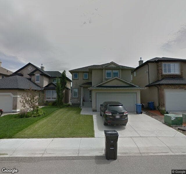 Street view of 182 Everglade Way SW, Calgary