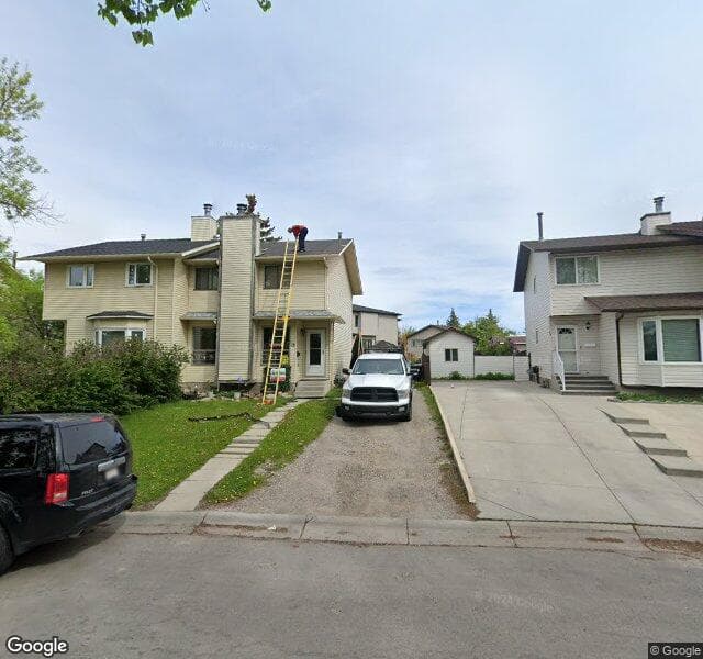 Street view of 12 Falchurch Road NE, Calgary