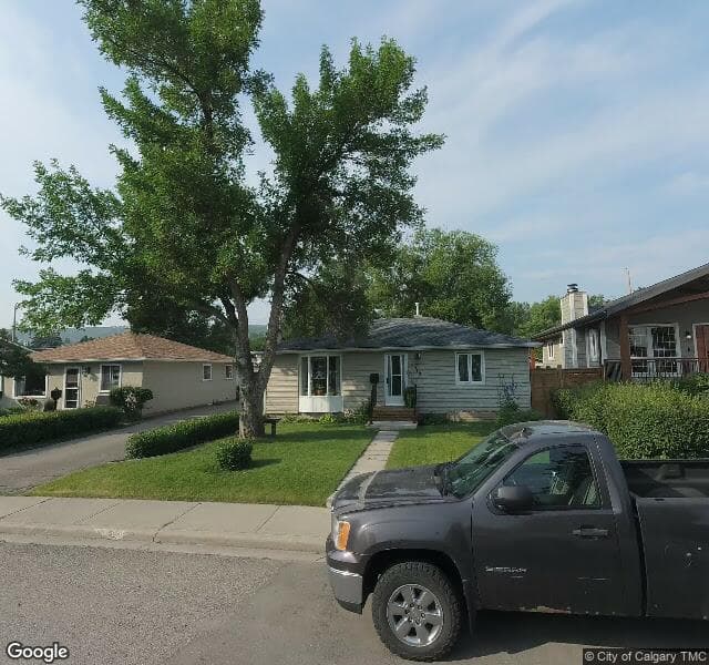 Street view of 8019 36 Avenue NW, Calgary
