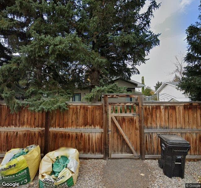 Street view of 6316 Louise Road SW, Calgary