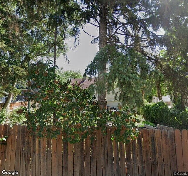Street view of 11522 127 Street NW, Edmonton