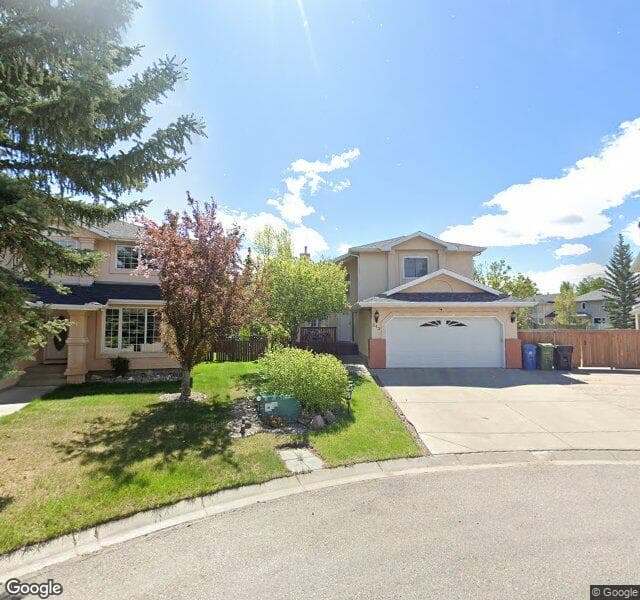 Street view of 343 Mount Sparrowhawk Place SE, Calgary