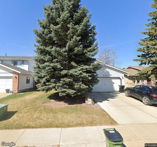 Street view of 9528 190 Street NW, Edmonton