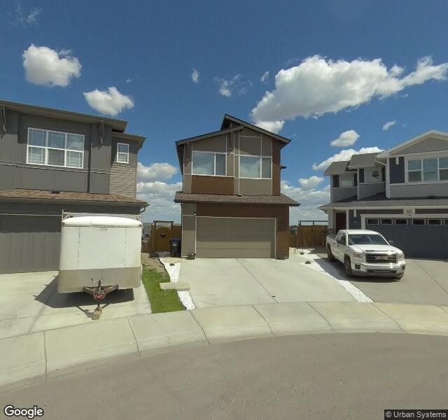Street view of 64 Calhoun View NE, Calgary