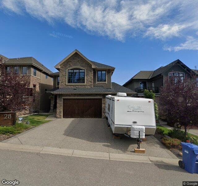 Street view of 28 Ascot Rise SW, Calgary