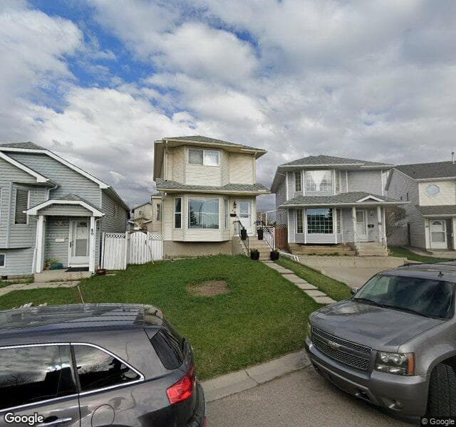 Street view of 84 Erin Meadow Green SE, Calgary