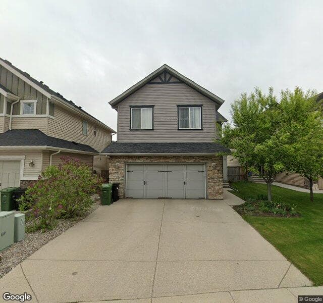 Street view of 99 Silverado Ridge Crescent SW, Calgary